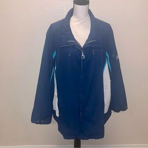 ZeroXposur Navy Blue Heavy Winter Jacket Zip Up